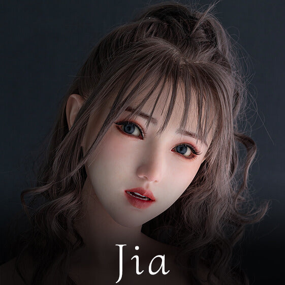 FANREAL Silicone Head Jia - realistic silicone doll head