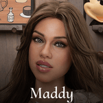 FANREAL Silicone Head Maddy - realistic silicone doll head