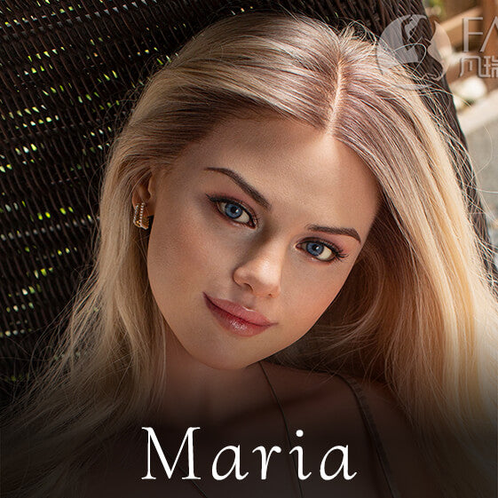 FANREAL Silicone Head Maria - realistic silicone doll head