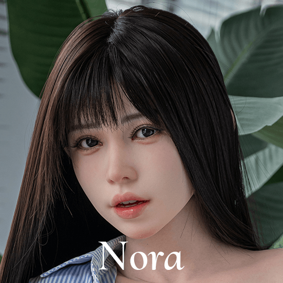 FANREAL Silicone Head Nora - realistic silicone doll head