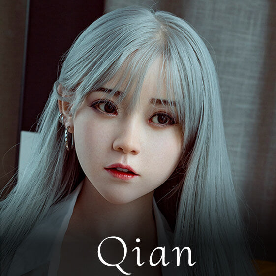 FANREAL Silicone Head Qian - realistic silicone doll head