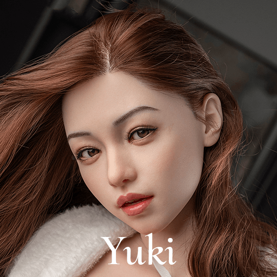 FANREAL Silicone Head Yuki - realistic silicone doll head