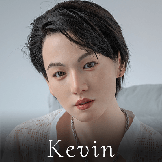 FANREAL Silicone Head Kevin - realistic silicone doll head
